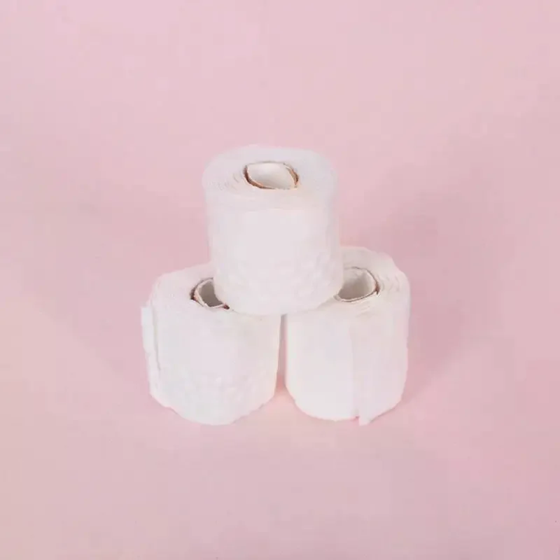1/12 Dollhouse Simulation Mini Toilet Paper Kit Model Dollhouse Bathroom Scene Decoration Dolls House Pretend Play Toys