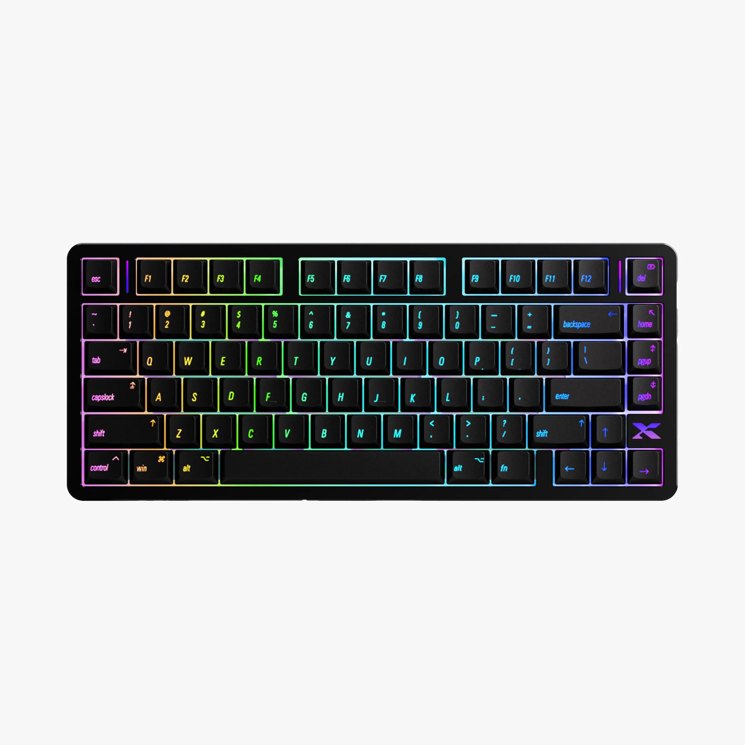 XVX L75 Air Low-Profile Wireless RGB Mechanical Keyboard Black