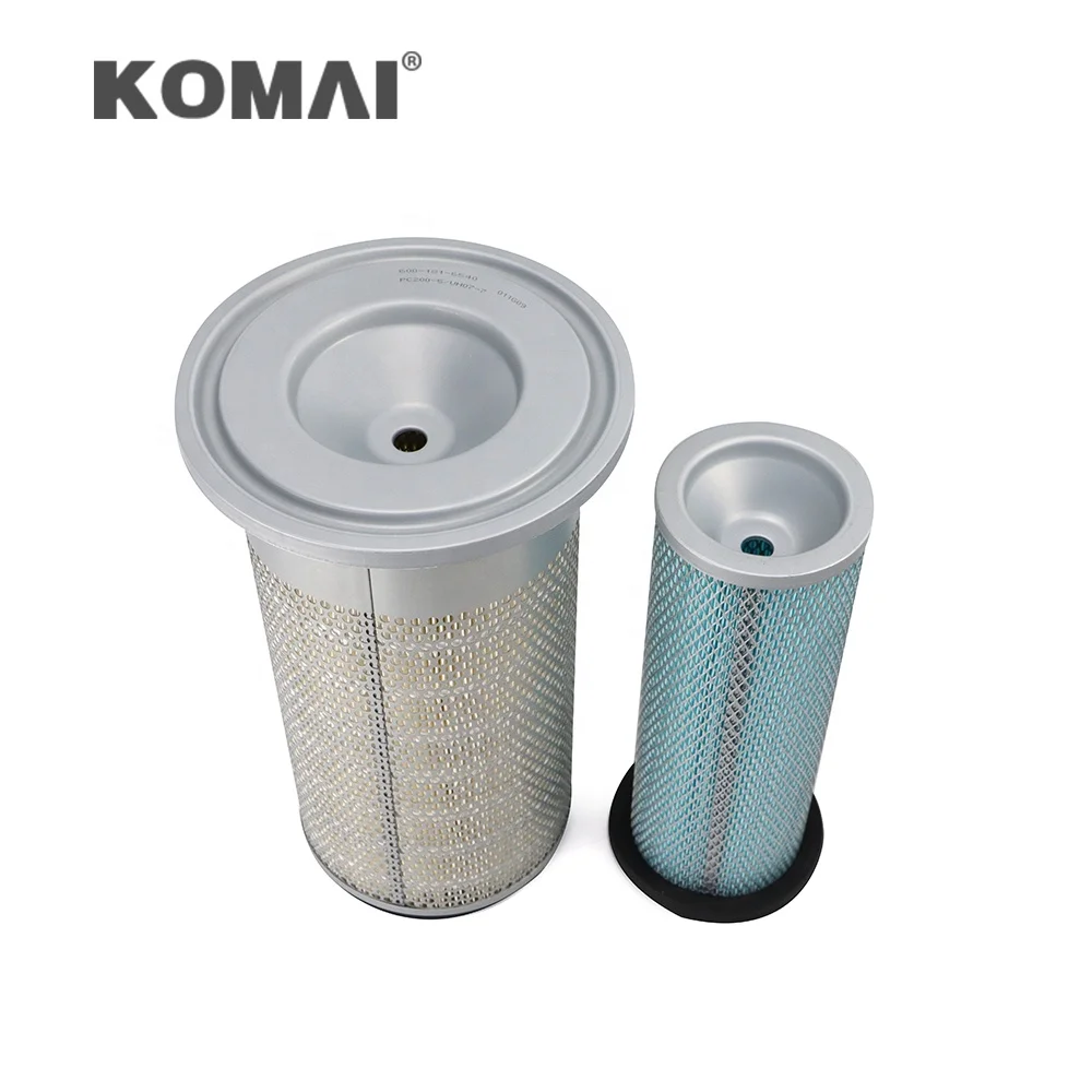 

600-181-6540 600-181-6560 2446U242-S2 4I-7575 Для экскаватора Komatsu PC100-6 Воздушный фильтр