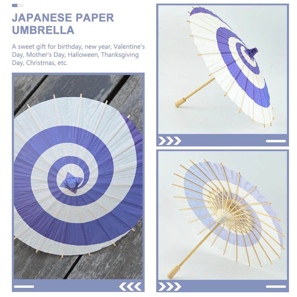 

Vintage Paper Decorative Retro Japanese Style Reusable Party Festival Decor Printing Design Costume Umbrella Photography Prop