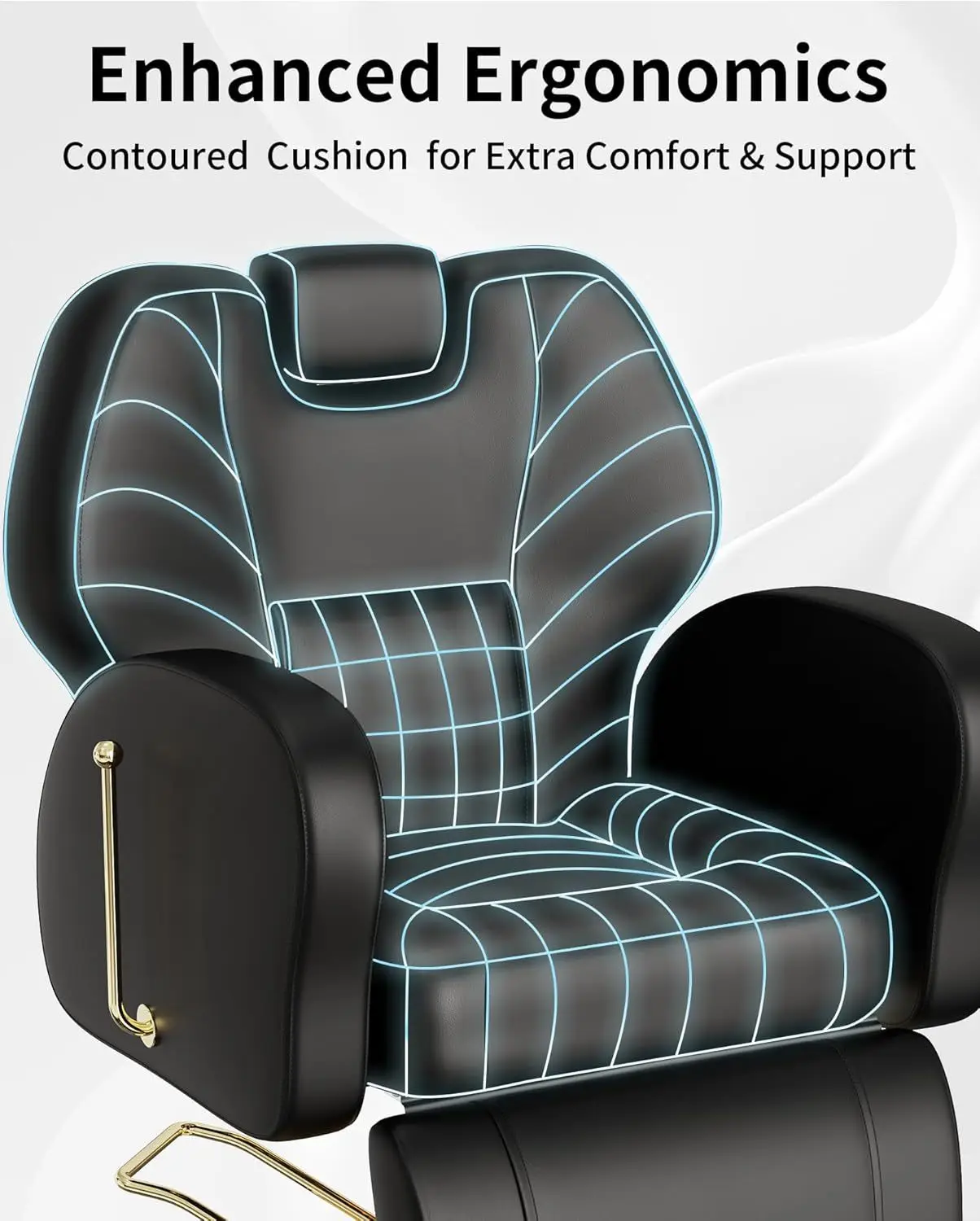 Barber Chair Lifting Salon Chair Light Luxury Hair Chair