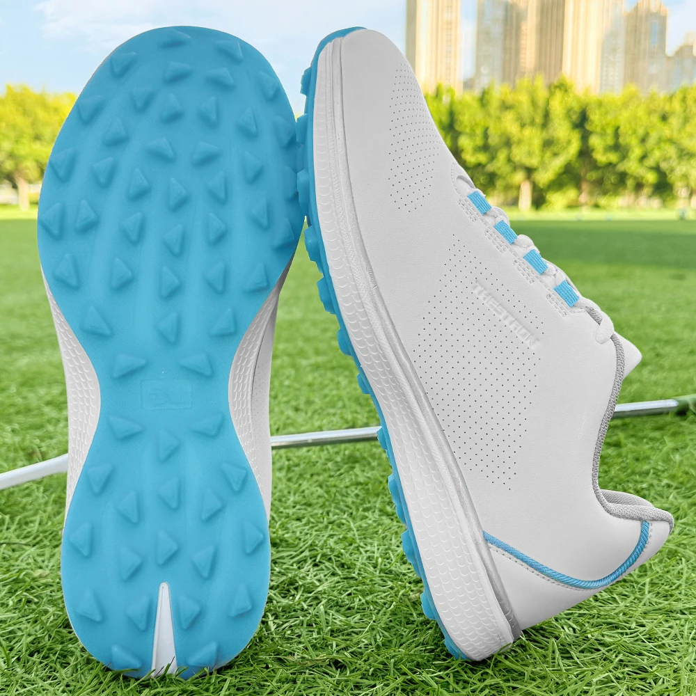 Damskie buty golfowe outdoorowe antypoślizgowe do chodzenia i uprawiania sportu, profesjonalne buty golfowe bez kolców dla par.