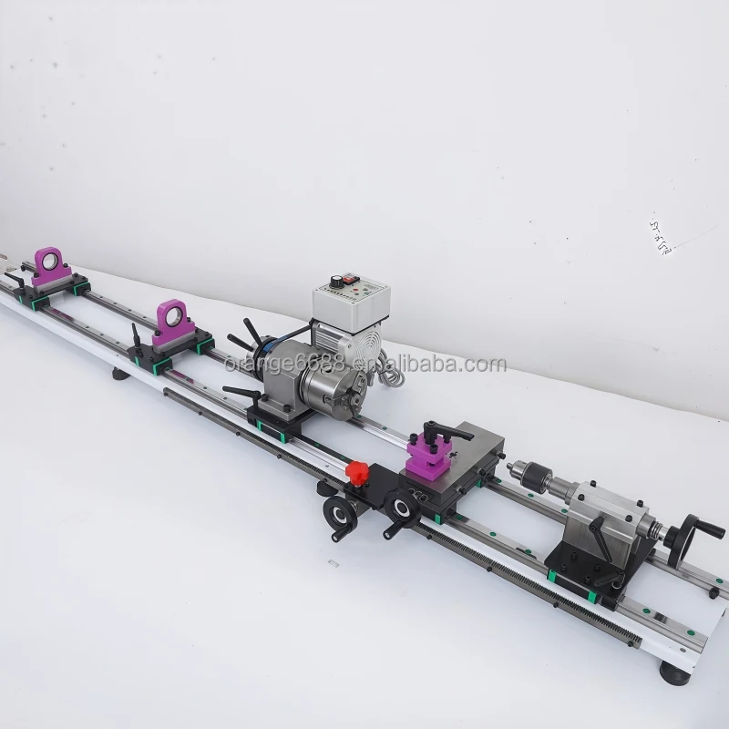 2026-Quick Shipment  7075G Pool Cue Repair Lathe Machine with Shift Rail Variable Speed Billiard Snooker Cue Repairing Tool