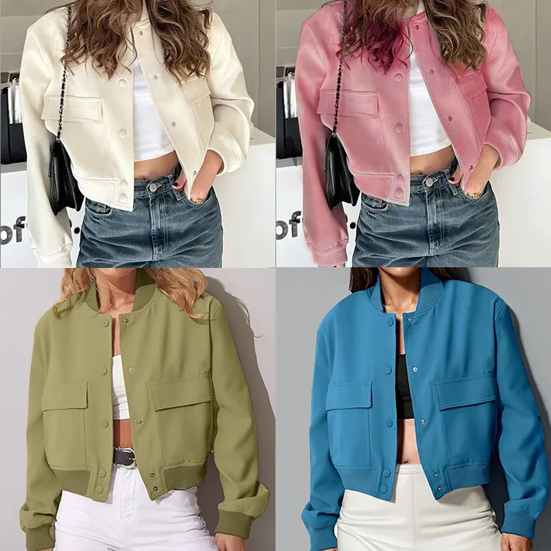 Women's Knitted Shirts Autumn Solid Color Turn-down Neck Button Hoodie Loose Long Sleeve Jacquard Casual Formal Lapel Blouses