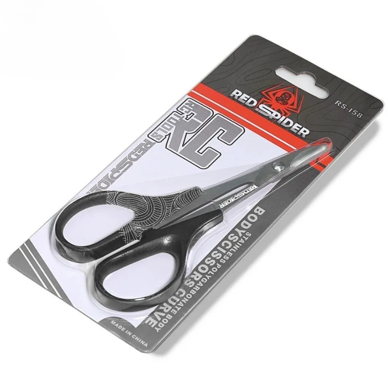 

RC Car Shell Scissors Curved Blade Scissors for Model Car Body Cutting Trimming Accessory Tool for RC Model Body