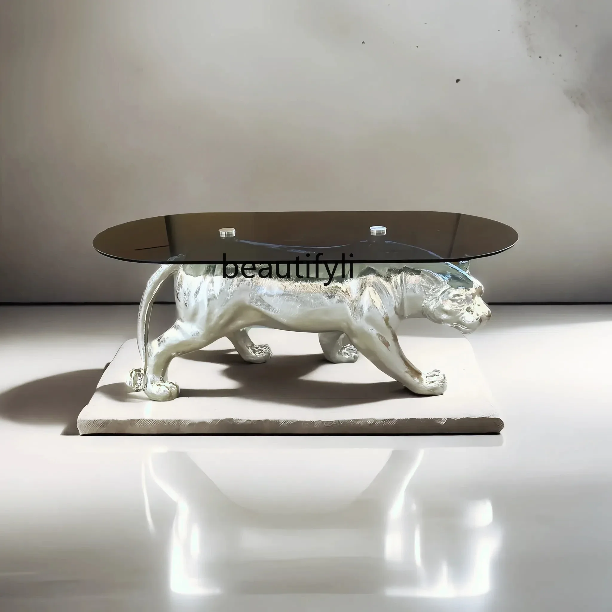 

X Light luxury high-end sense, tea table, creativity, modeling living room home