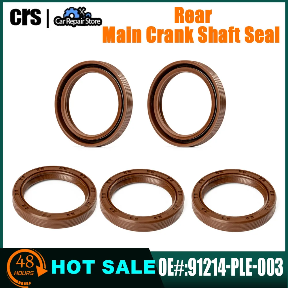 

10/5x 91214-PLE-003 Rear Main Crankshaft Seal B D Series For Honda CR-V Del Sol DOHC Civic Accord Acuraa Integra 91214PLE003