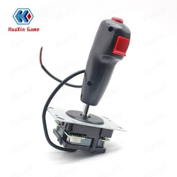 Joystick with Trigger and Top Fire Button, for Arcade Game, 8 Way Flight Joystick, Micro switch, 8Pin