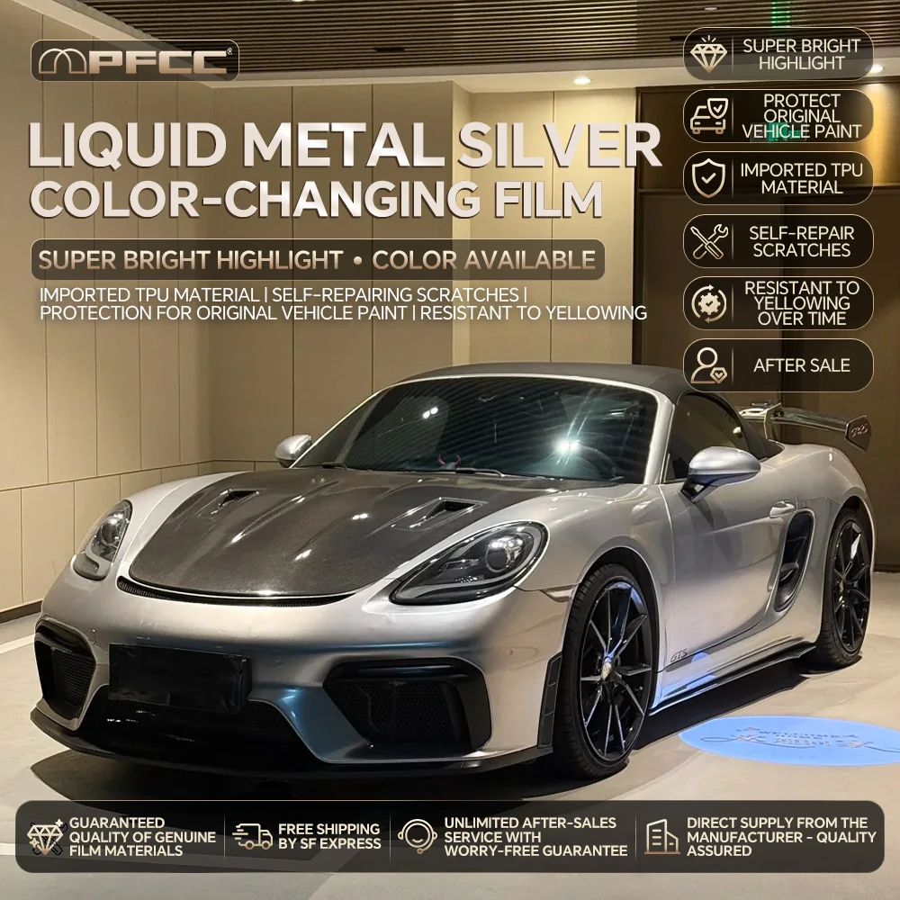For Porsche 718 Spyder Cayman GT4 GT4RS 2019-2023 TPU Scratch Resistant Car Paint Protection Film Clear Bra Precut PPF Decal Kit