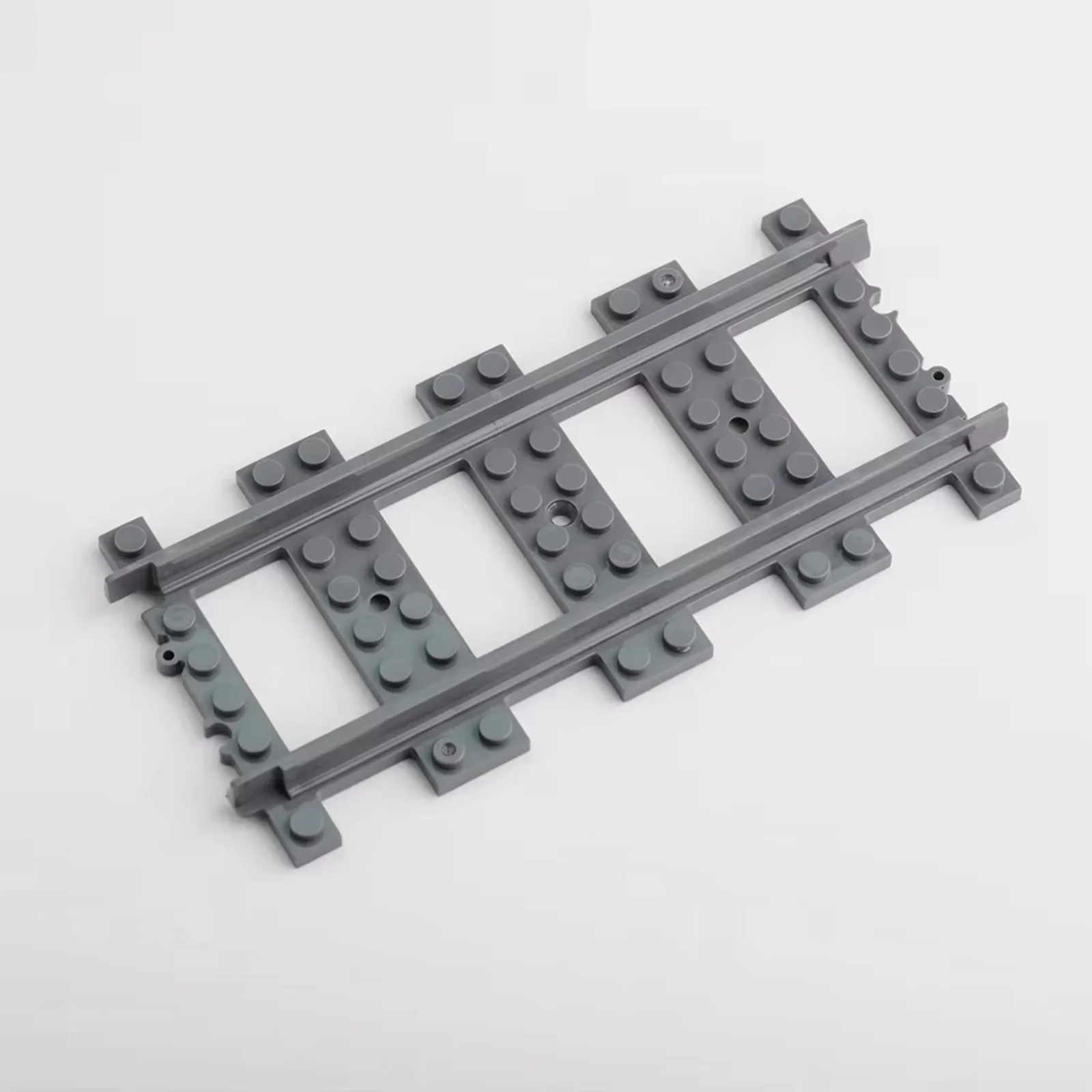 18Pcs City Train Straight Tracks RC Train Railway Road Building Toys Railroad for EV3 MOC Power Function PF Technical Parts