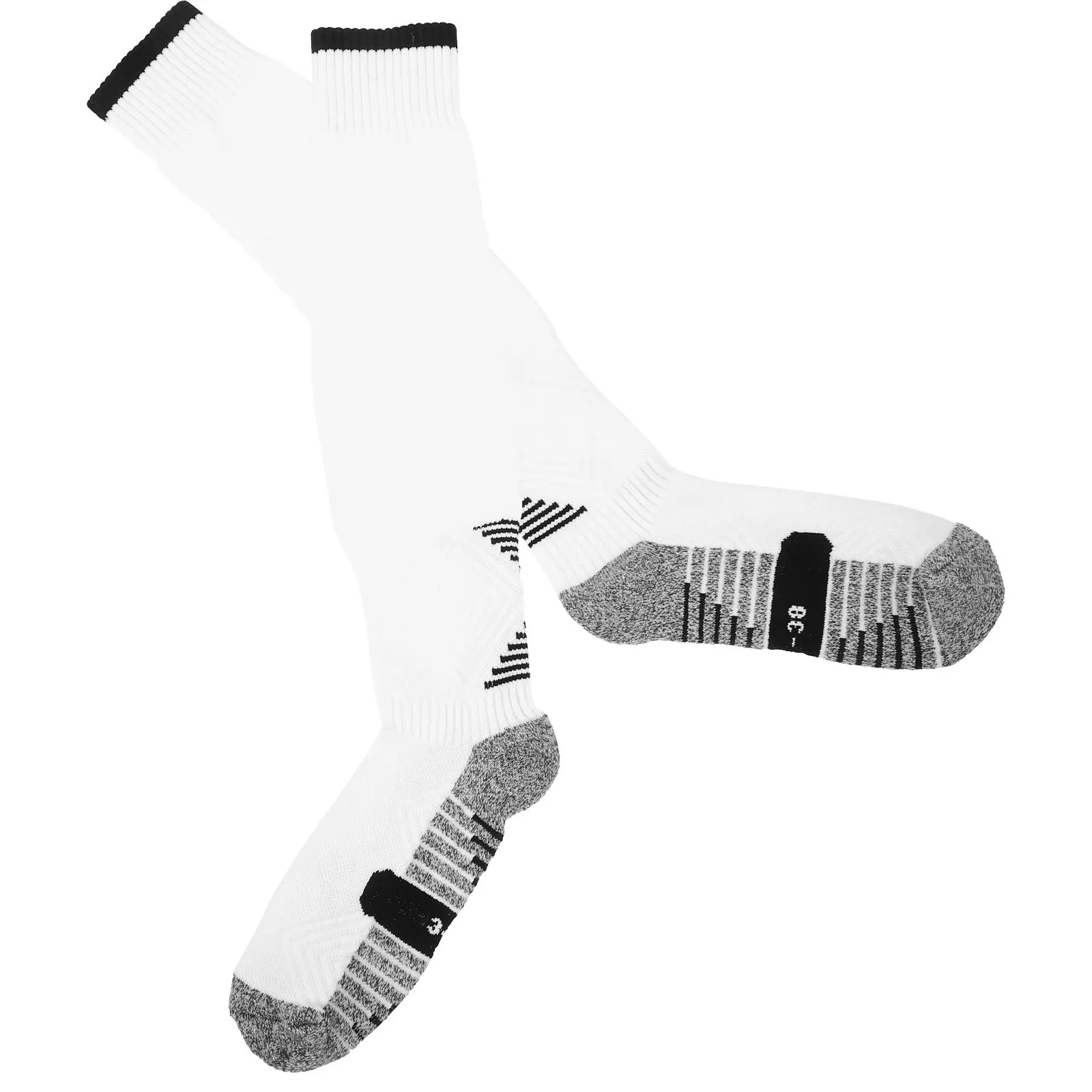 1 paio di calzini a compressione da calcio per ragazzo, calze sportive, calzini da calcio elastici traspiranti per attività all'aperto, calze da calcio