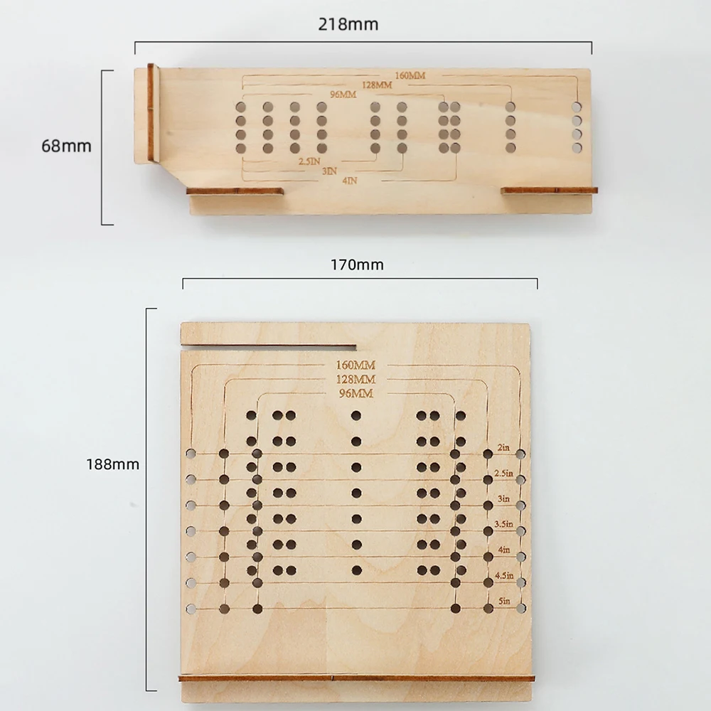 2 Stuks Kastdeur Handvat Boren Locator Lade Schoenenkast Handvat Snelle Positionering Houtbewerking Handvat Installatie Gereedschap