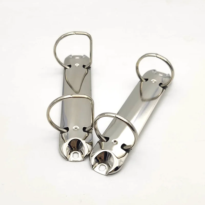 2 Ringen Binder Clips O / D Vorm 30-38Mm Metalen Losbladige 2-Holes Spiraal Bestand Map Album Dagboek Clips Notebook Briefpapier