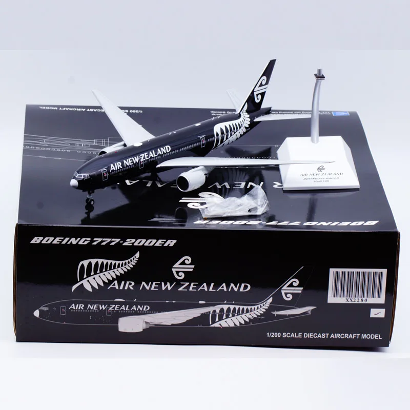 

XX2280 Alloy Collectible Plane Gift JC Wings 1:200 Air New Zealand "StarAlliance" Boeing 777-200ER Diecast Aircraft Model ZK-OKH