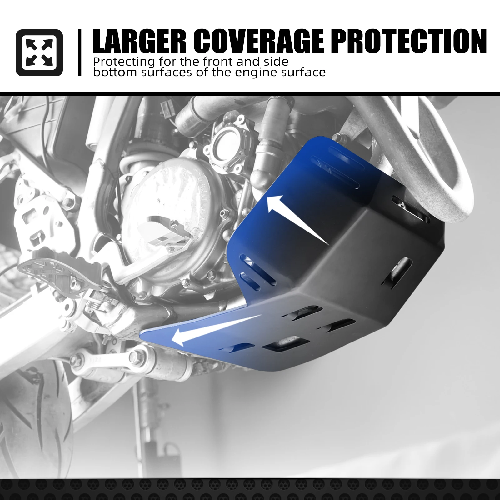 

NICECNC For Suzuki 2000-2024 DRZ400SM DRZ400S DRZ400E DRZ400 DR-Z 400 400E 400S 400SM Engine Chassis Guard Skid Plate Protector