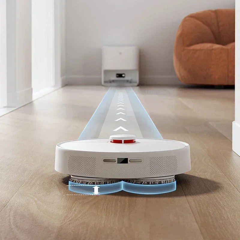 XIAOMI MIJIA Self Robot Vacuum Cleaners Mop 2 Smart Home Sweeping High Speed Rotary Scrubbing 5000PA Cyclone Suction LDS Laser