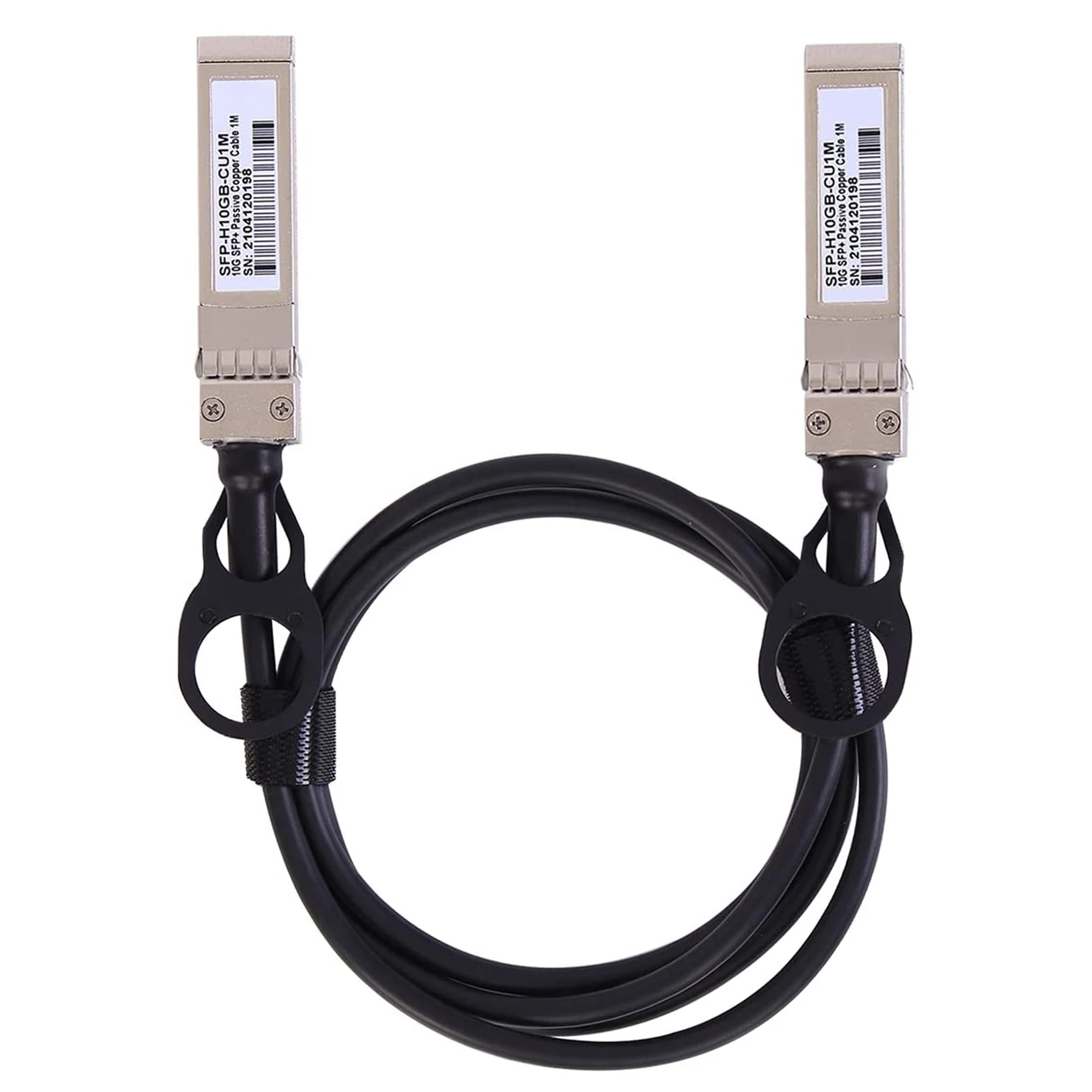 10G SFP+ Twinax Cable, Direct Attach Copper() 10GBASE SFP Passive Cable for SFP-H10GB-CU1M,,(1M)