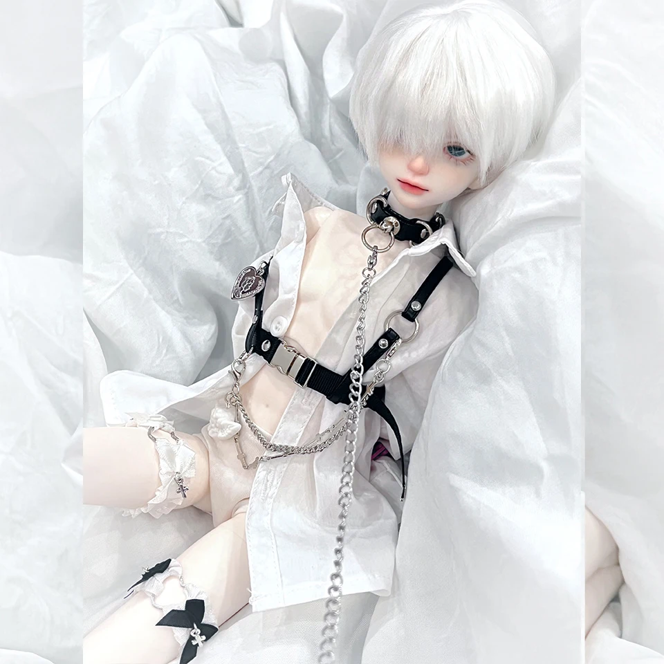 BJD Doll Collar Traction Rope 1/4 1/6 Doll Decoration Accessories Handmade Restraint