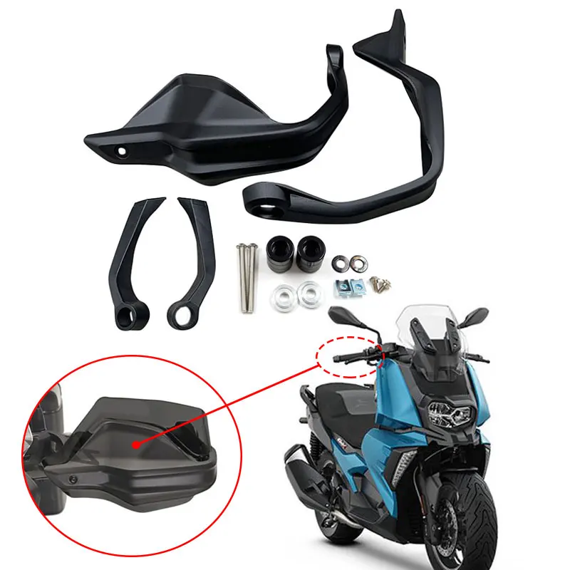 New C400X Handguard Hand Shield Protector Fits For BMW C400 X  C 400X C 400 X 2019 2020 Motorcycle Protector Shield Windshield