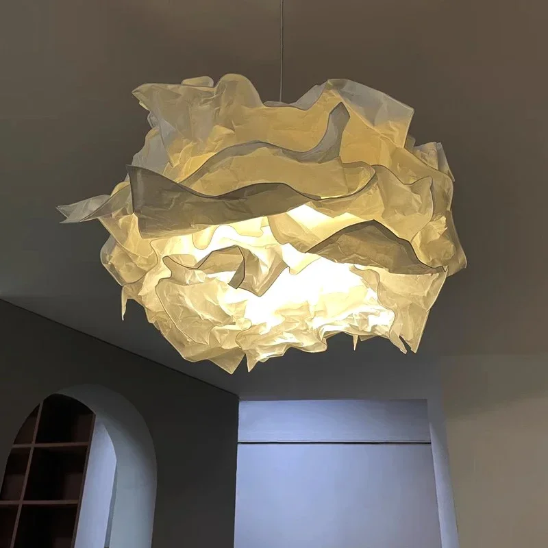 Modern Nordic Paper Art Pendant Lights Living room Bedroom Restaurant Clouds DIY Chandelier Home Decor Lustre Lighting Fixtures