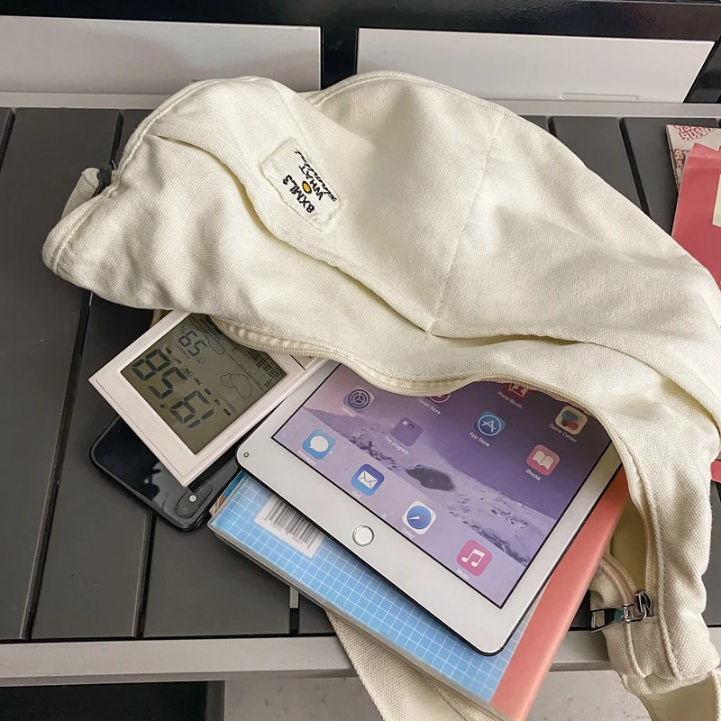 Shoulder Bags Women Solid Harajuku All-match Simple Multifunction Handbags Large Capacity Crossbody Bags for Women Teens Purse