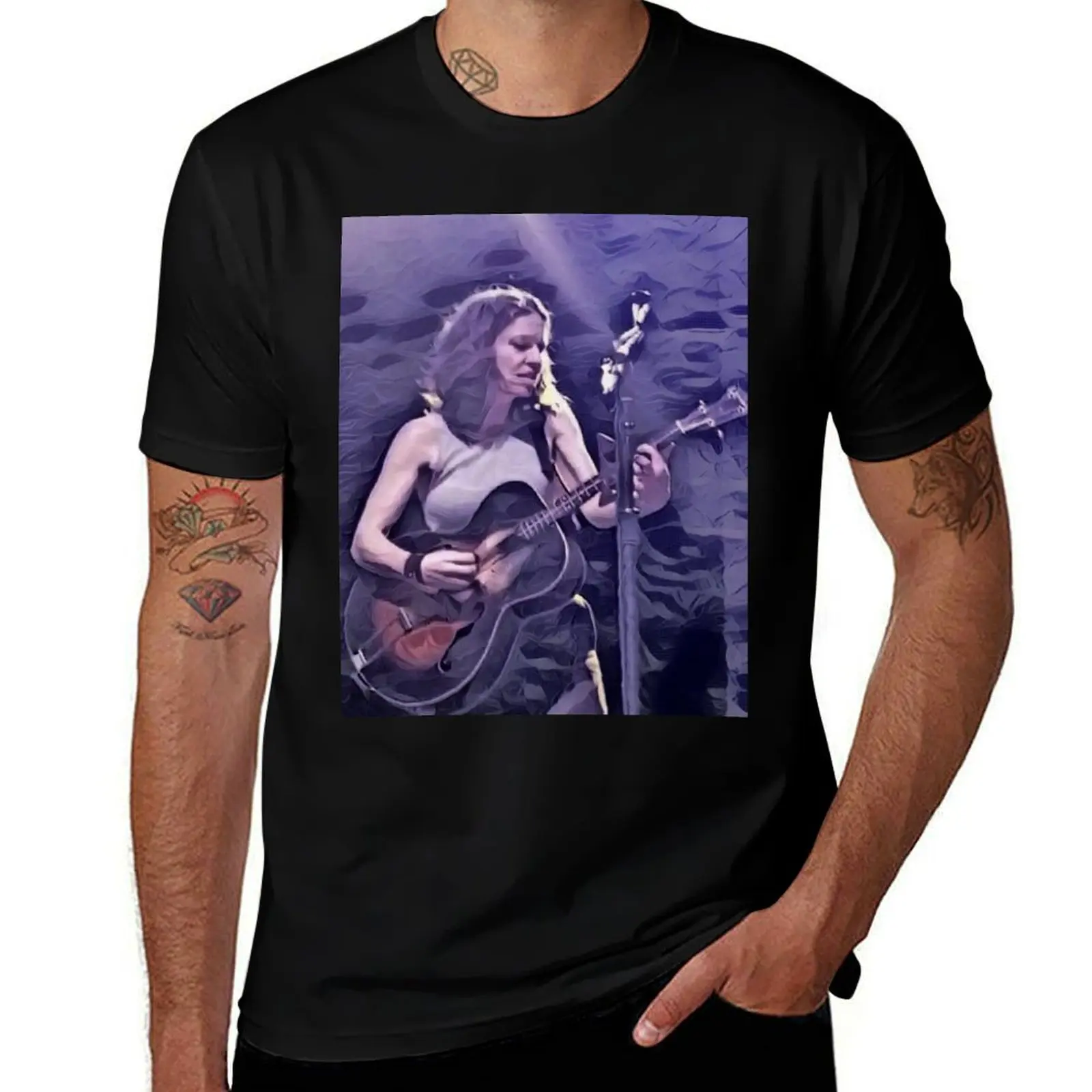 

Ani Difranco Live T-Shirt Sporty Casual Quick Dry T-Shirt