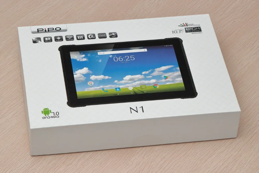 PIPO N1 Tablet PC 10.1 Inch Touch Screen Android 7.0 OS 2GB RAM 32GB ROM MTK8735 Quad Core BT4.0 6000mAh Battery PIPO MINI PC