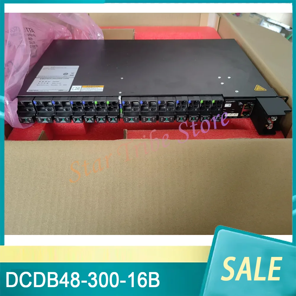 

DCDB48-300-16B DC Distribution Unit 48V 300A 16 Output 19 Inch Rack Mounted