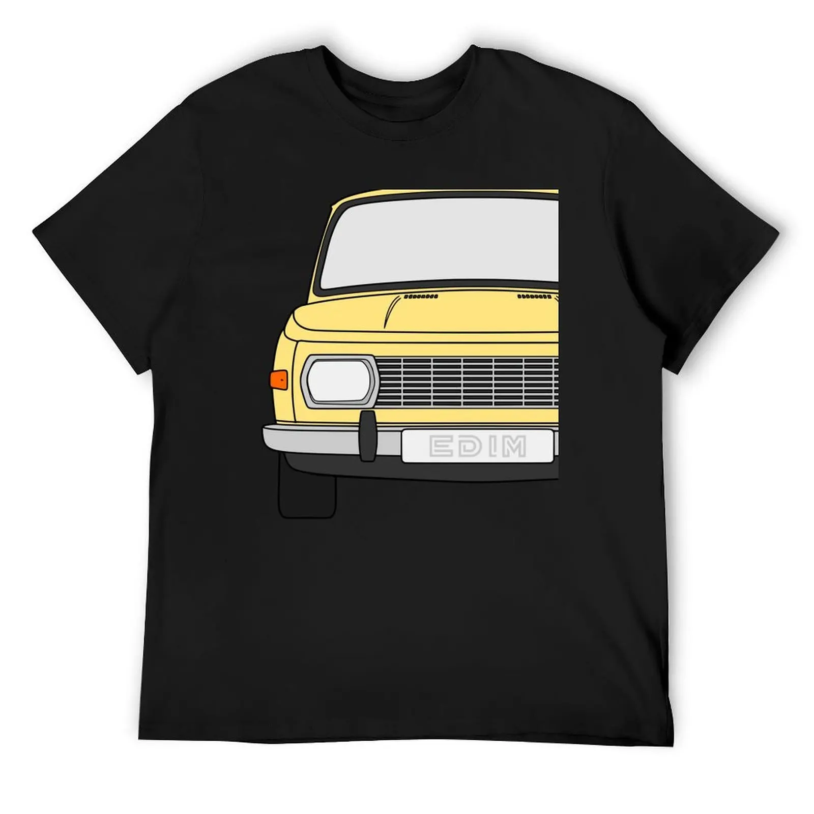 

Wartburg 353 cream yellow color T-Shirt cute clothes Man t-shirt Personalized t-shirt funny meme t-shirts t shirts for men pack