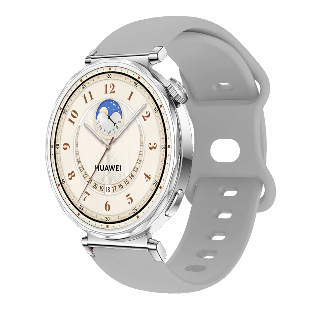 Cinturini compatibili con Huawei Watch GT5 cinturino in Silicone impermeabile da 41mm per Huawei Watch GT5/GT4/GT5 Pro cinturino universale da 18mm