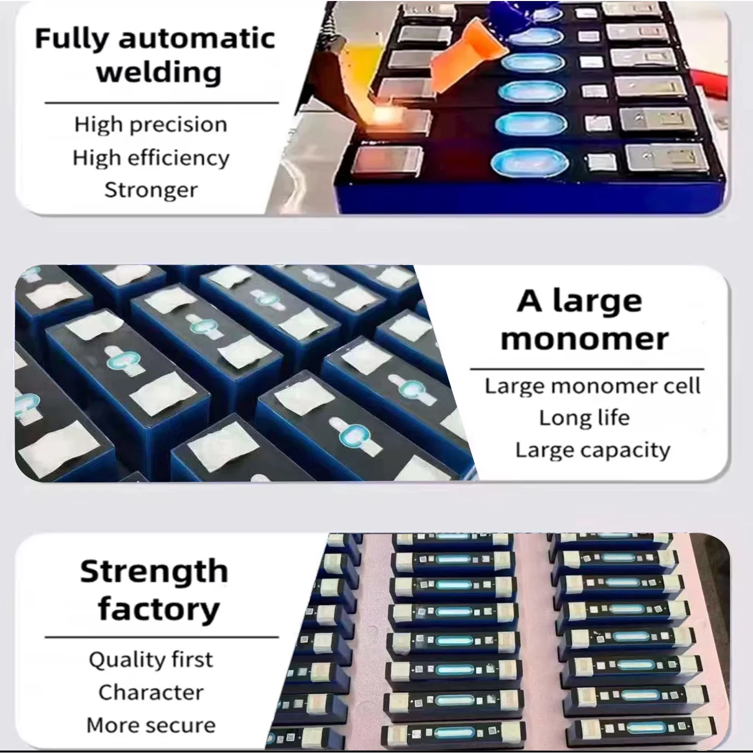 بطارية ليثيوم 12 فولت 200 أمبير 300 أمبير في الساعة 12 فولت/24 فولت 100 أمبير LiFePO4 مع BMS محسنة 8000-15000 دعم الدوائر العميقة في السلسلة/المتوازية