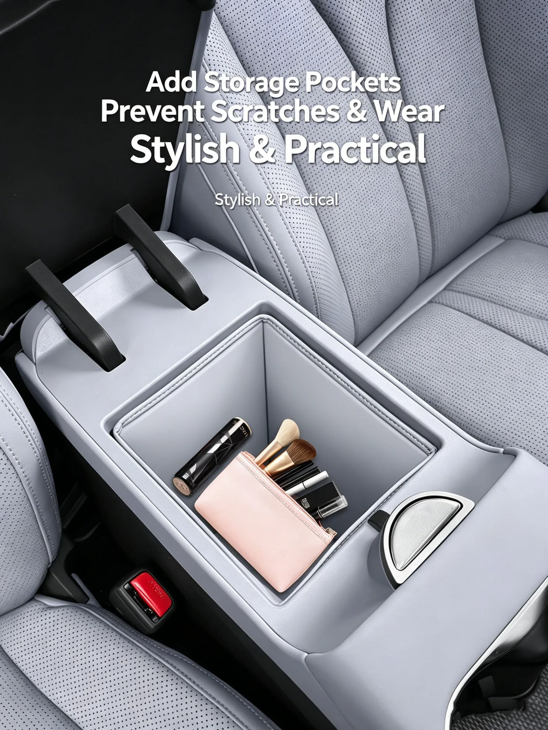For BYD Sea Lion 06 SONG PLUS Seal U DM-I/EV Armrest Box Storage Pocket Central Control Storage Box Pad Car Interior Accessories 5