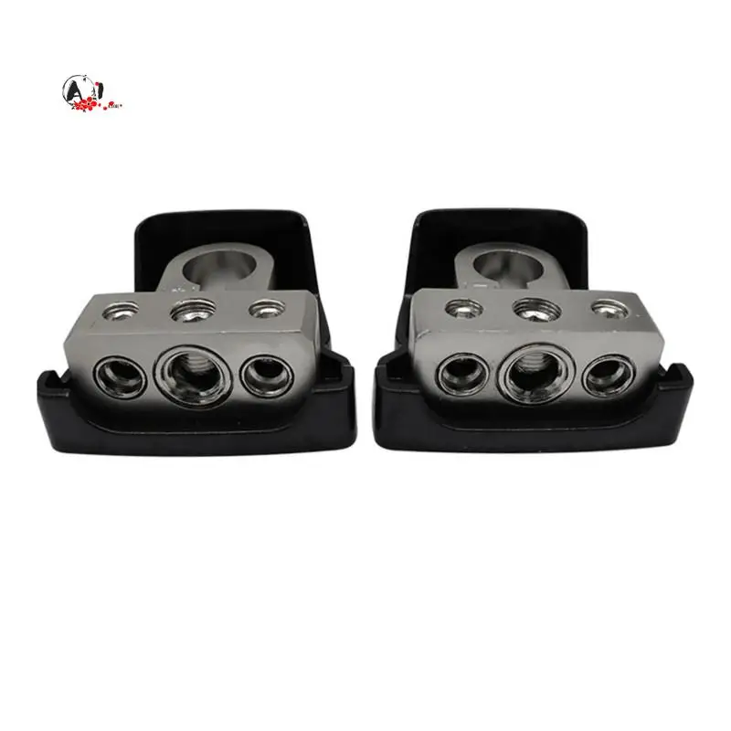 A10E-BT38 Car Audio Modified Battery Head Clip Connector Positive Negative Terminal Battery Pile Head And 0GA 4GA Busbar
