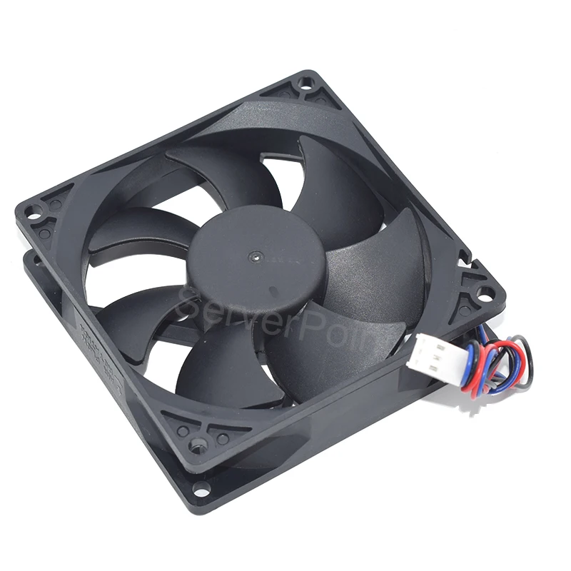 Original  for Jamicon JF0925H1UM-R DC 12V 0.42A  3-Wire Server Square Fan 90x90x25mm