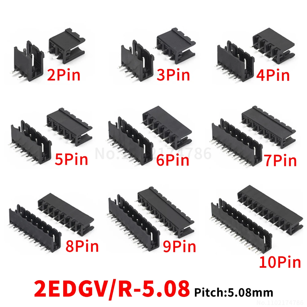 (10 Pcs) Kf 2EDGV 2…