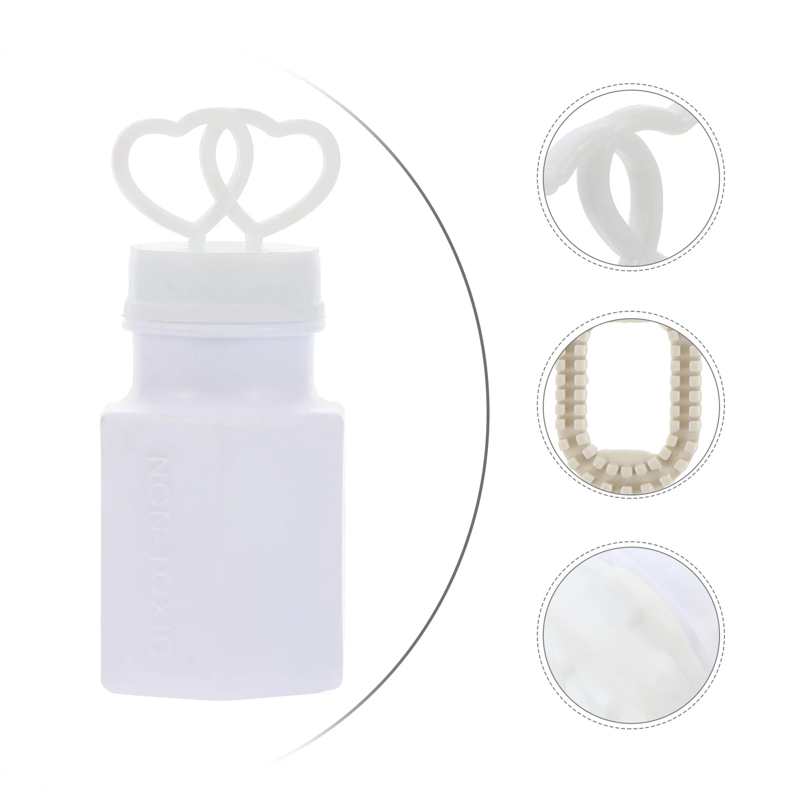 مجموعة زجاجات عصا الفقاعات مكونة من 16 قطعة من مادة آمنة لزجاجات فقاعات النفخ للأطفال وحفلات الزفاف والترفيه في الهواء الطلق