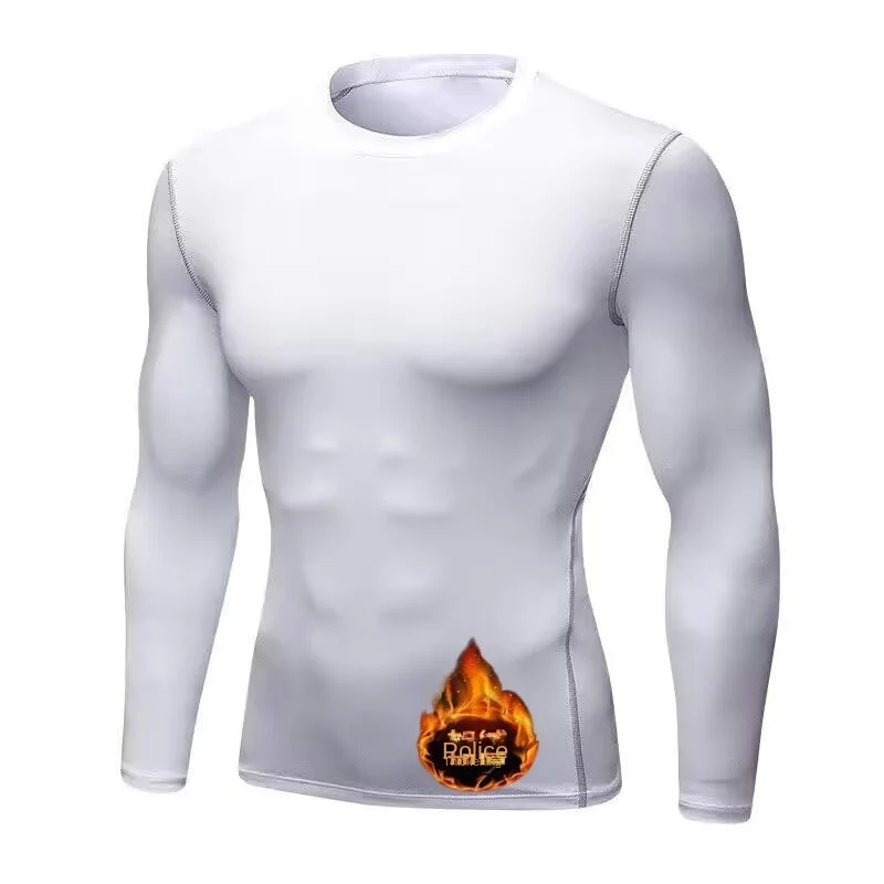 

Спортивная облегающая одежда, высокоэластичная тренировочная одежда для футбола и баскетбола, быстросохнущая одежда, базовые топы, мужские f