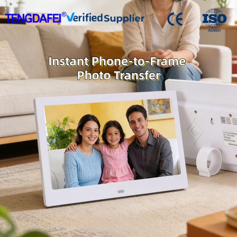High Performance Wi-Fi Digital Picture Frame 10.1-inch Smart Electronics Photo Frame Control Send Photos Push Video Touch Screen