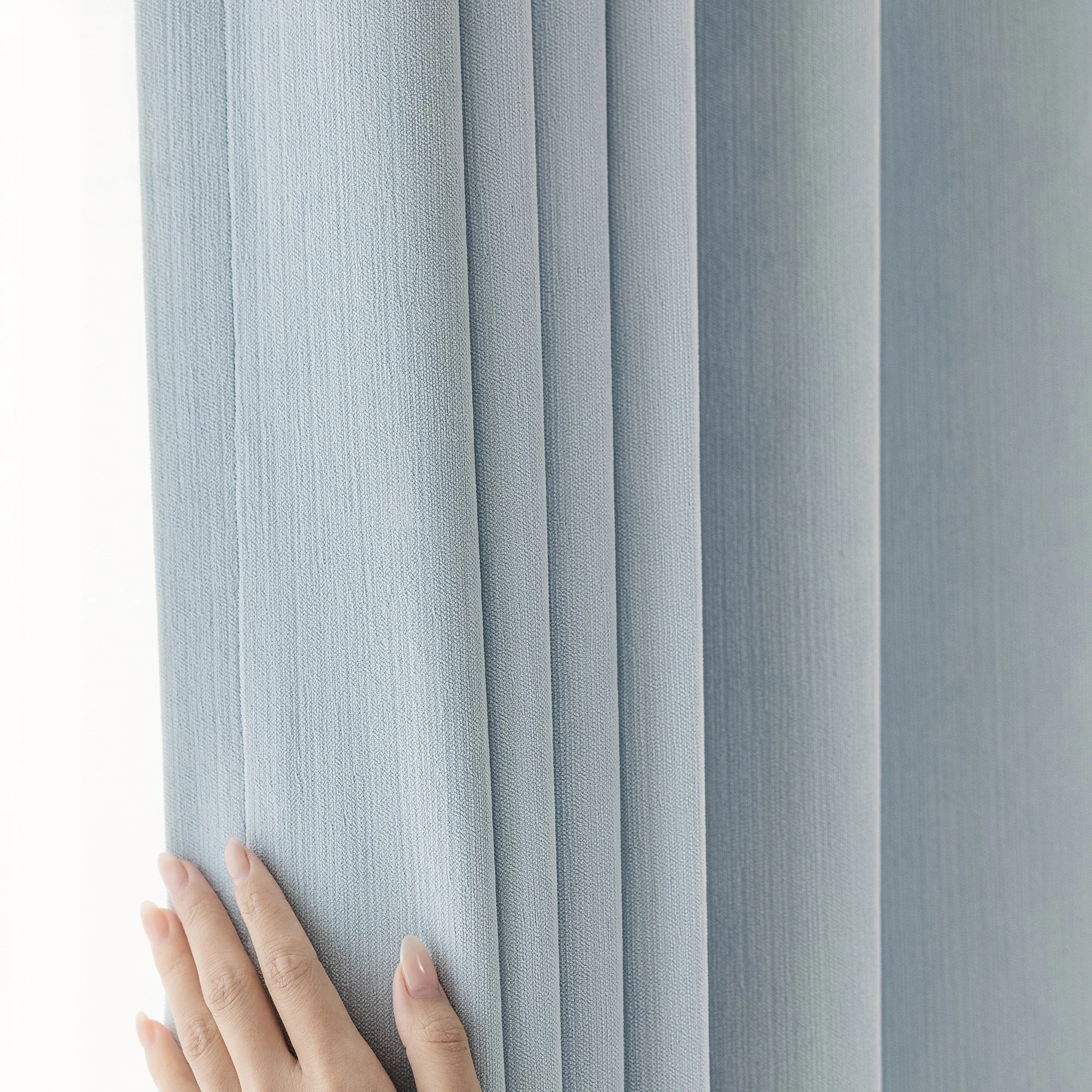 310cm Height Custom Made 85% Blackout Soundproof Curtain Blackout Chenille Curtains For Bedroom Living Room Drapes Window