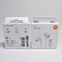 Original Type C Wired Headphones In Ear Headset Wired Earphones with Microphone Stereo Earbuds For Redmi POCO Huawei Samsung