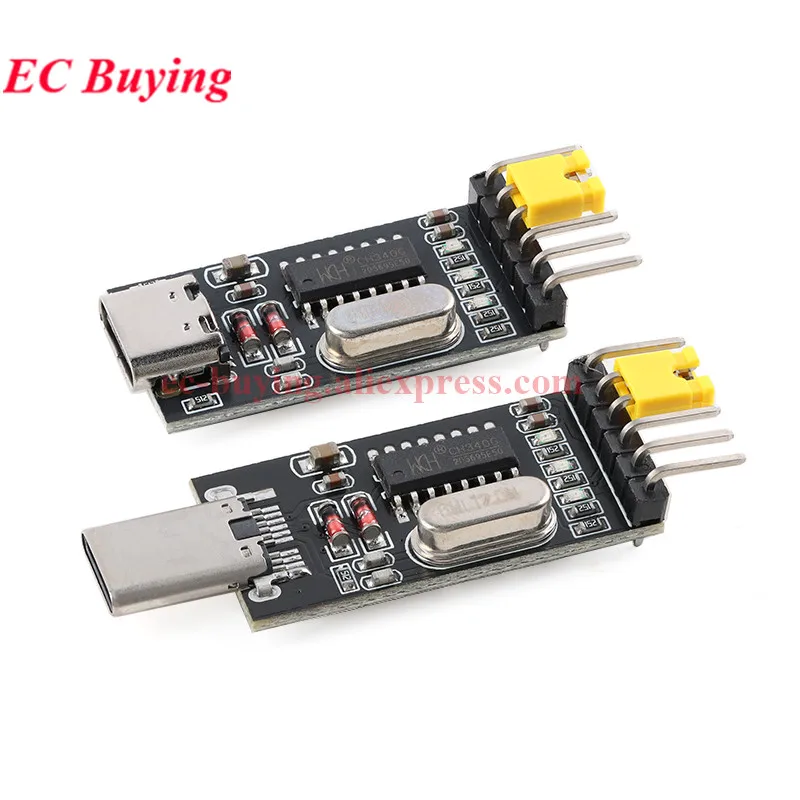Typ-c zu seriellem Port Android Handy USB zu TTL OTG Debugging Download CH340 RS485 Konvertierungsmodul 3,3 V 5 V für STC STM32 – Detail 2