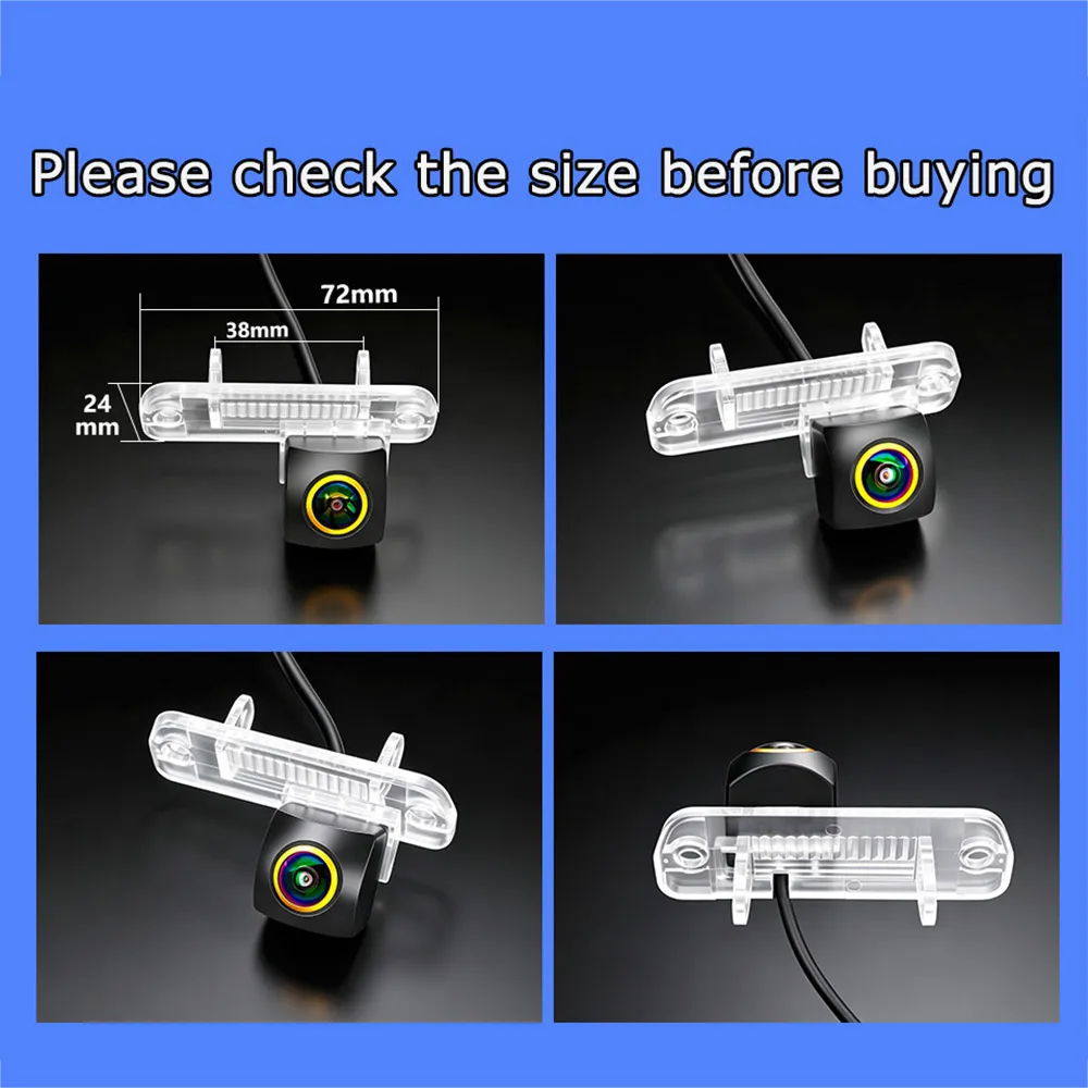 Rear View Backup Camera For Mercedes R-Class 12-14, ML350 2012, GL 2014 AHD 1080P Fisheye Dynamic Parking Guideline Night Vision