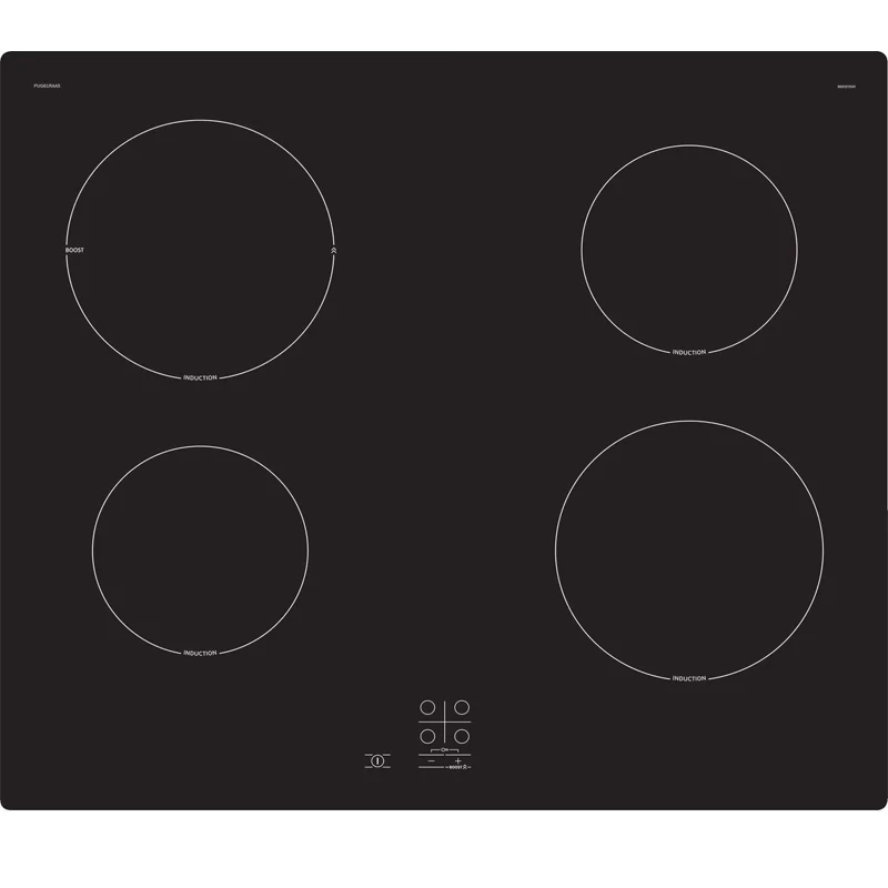 60cm 4 Zone Induction Hob With Boost Zone built in oven Germany IGBT