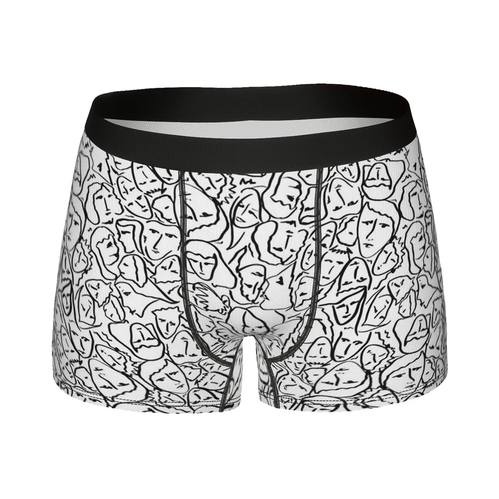 LGBT Sexual Minority Call Me By Your Name Elios Faces Outlines CMBYN  Underpants Panties Man Underwear Shorts Boxer Briefs