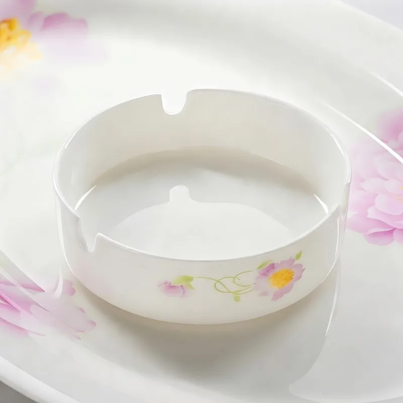 Real bone china ashtray, smoking accessories,  porcelain cigarette ash tray, ceramic cigar ashtray, ashtray for home