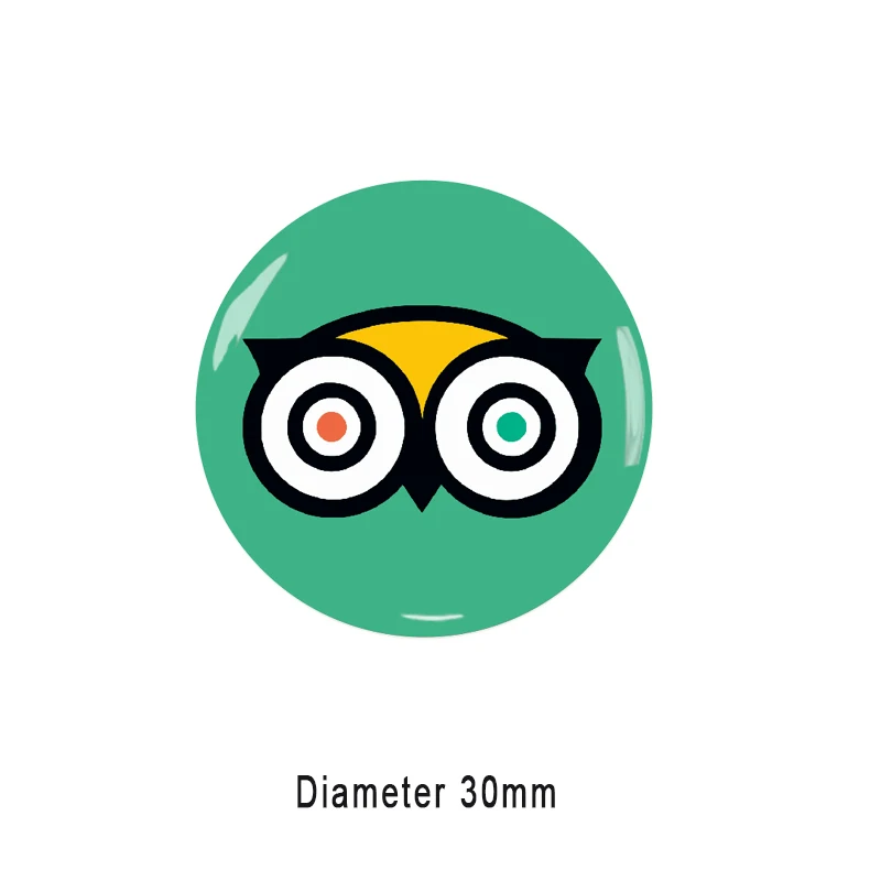 WhatsApp Instagram Facebook Google NFC Epoxy Sticker Quick Link NTAG213 NFC Tag Sticker Epoxy Labels