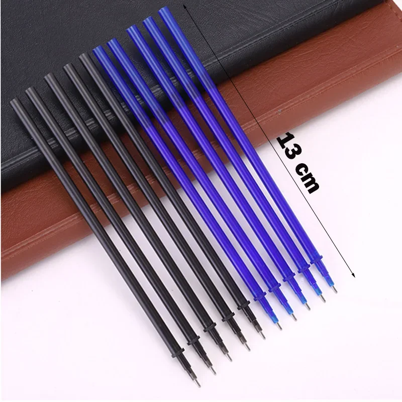 101Pcs/Set Erasable Pen Refill 0.5mm Black Blue Ink Washable Handle Book for School Office Writing Tools Wholesale Stationery