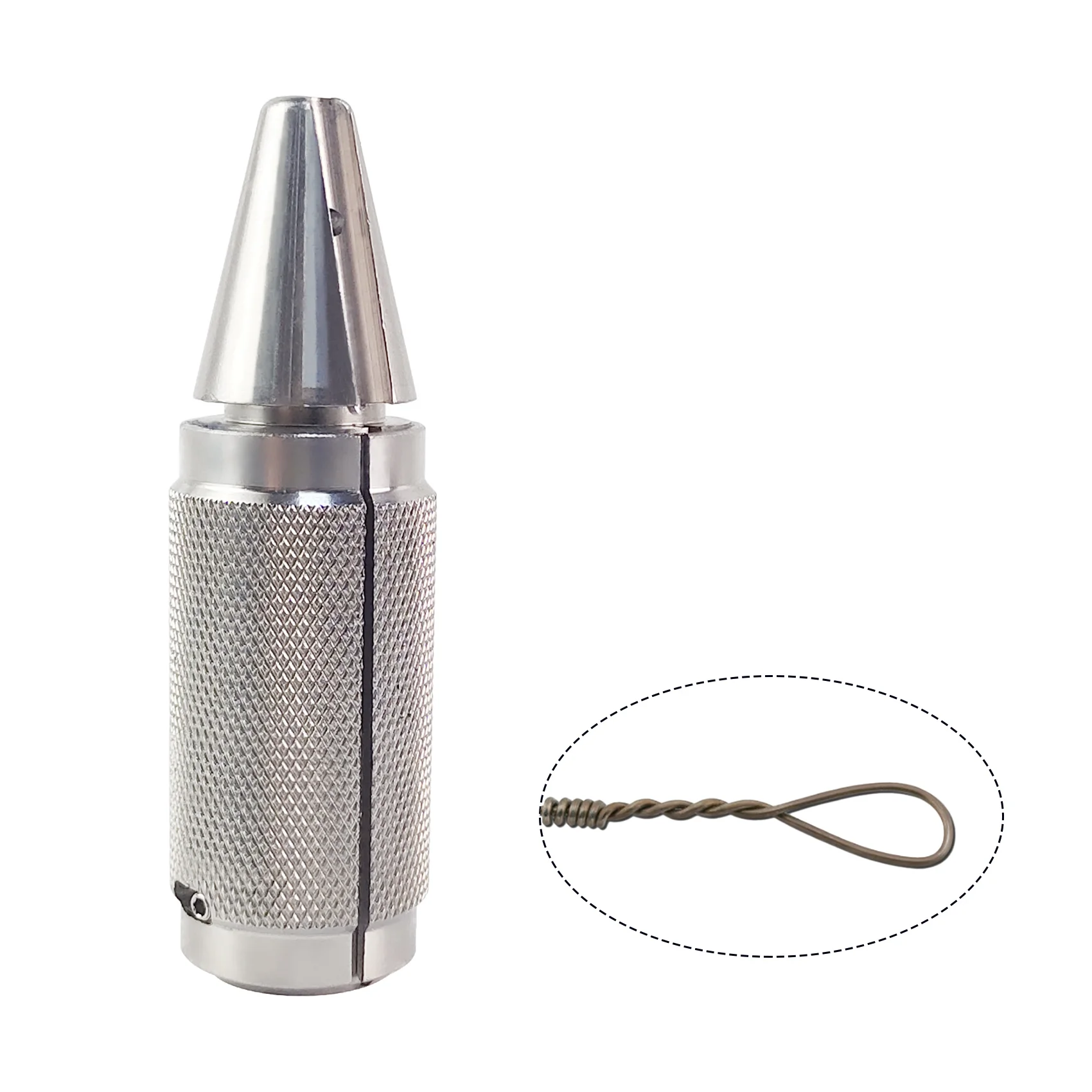 أداة صيد السمك المضادة للانزلاق من الألومنيوم من Aventik، أداة تويست سلك Haywire أحادية لصنع أدوات زعيم سلك الصيد