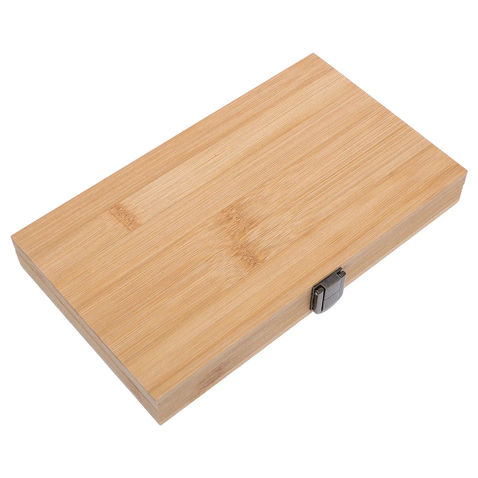 Paint Storage Box Palette Portable Watercolor Mixing Painting Halloween Christmas New Year Grid Bamboo Travel Case Artist Empty