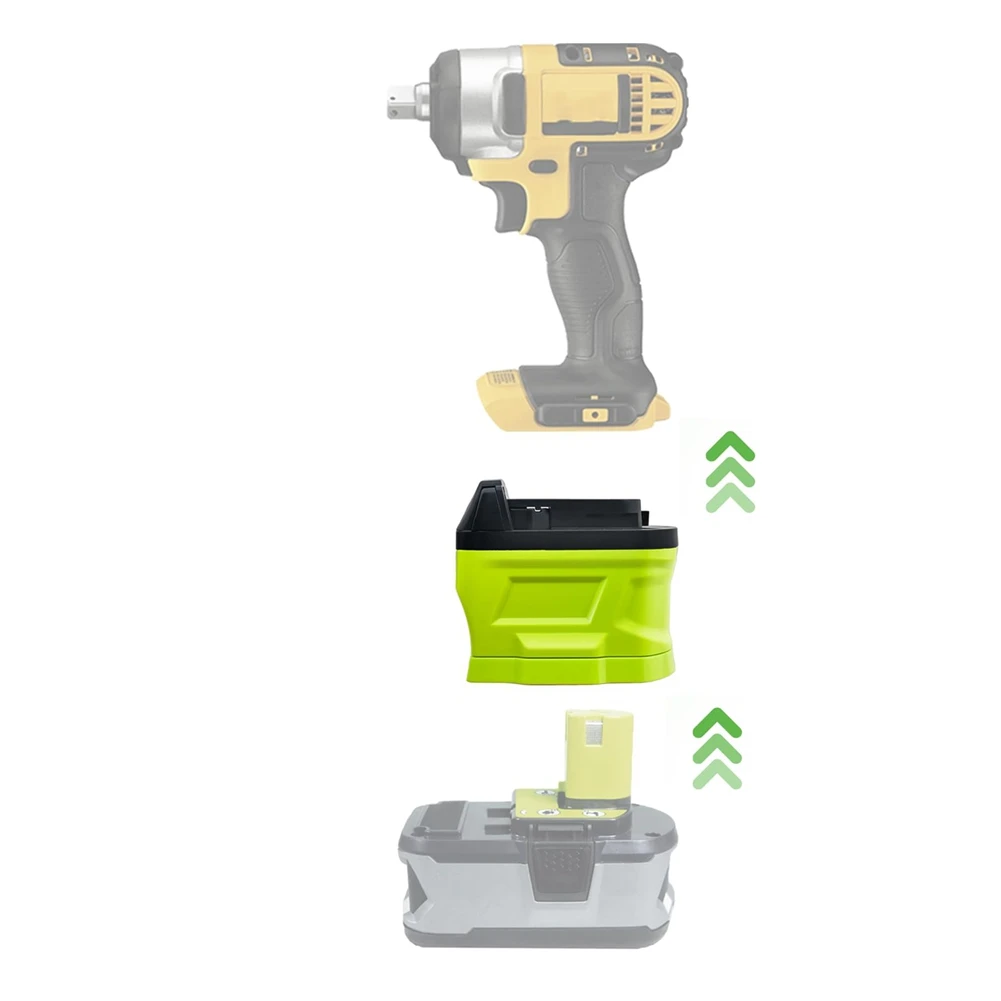 

A64K RYB20DW Battery Adapter For Ryobi 18V Battery Convert To For 20V Battery , Power For 20V Cordless Tools Durab